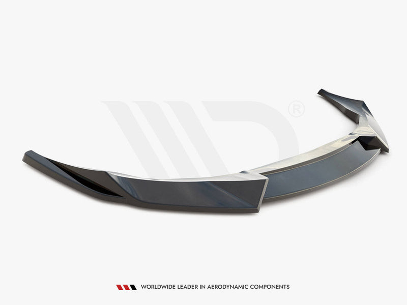 Maxton Design - FRONT SPLITTER V.1 AUDI E-TRON GT / RS GT MK1