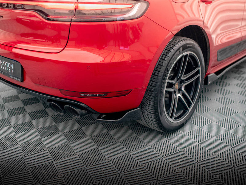 Maxton Design - REAR SIDE SPLITTERS PORSCHE MACAN GTS / SPORT DESIGN MK1 FACELIFT