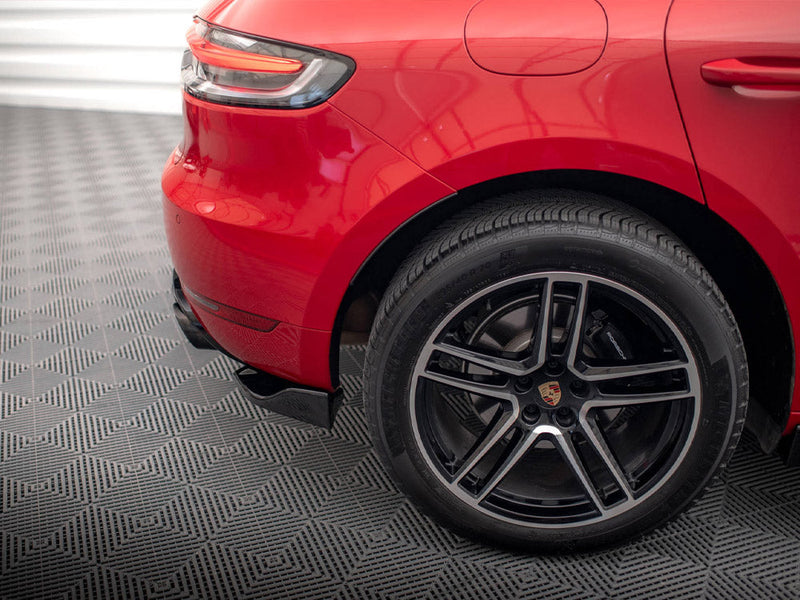 Maxton Design - REAR SIDE SPLITTERS PORSCHE MACAN GTS / SPORT DESIGN MK1 FACELIFT