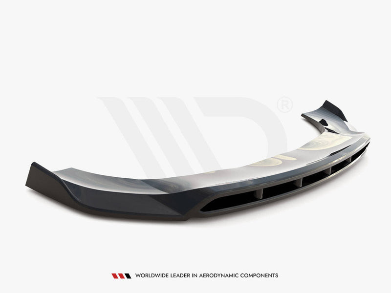 Maxton Design - FRONT SPLITTER V.2 PORSCHE MACAN GTS / SPORT DESIGN MK1 FACELIFT