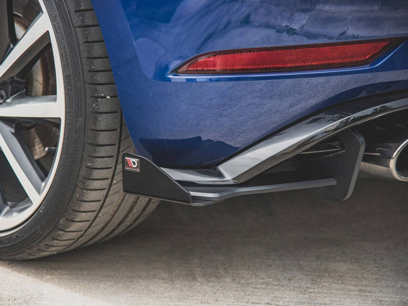 Maxton Design - REAR SIDE FLAPS VW GOLF 7 R FACELIFT