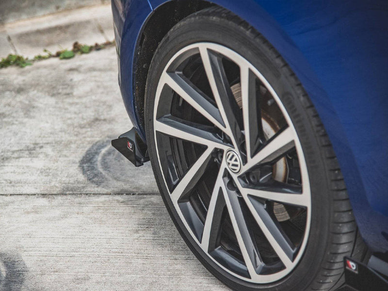 Maxton Design - REAR SIDE FLAPS VW GOLF 7 R FACELIFT