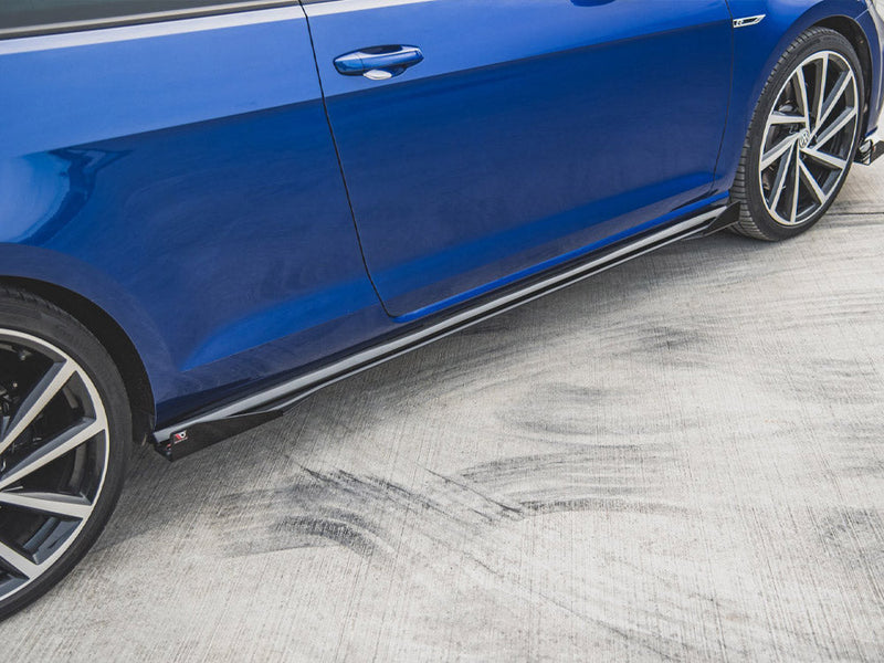 Maxton Design - SIDE FLAPS VW GOLF 7 R / R-LINE FACELIFT