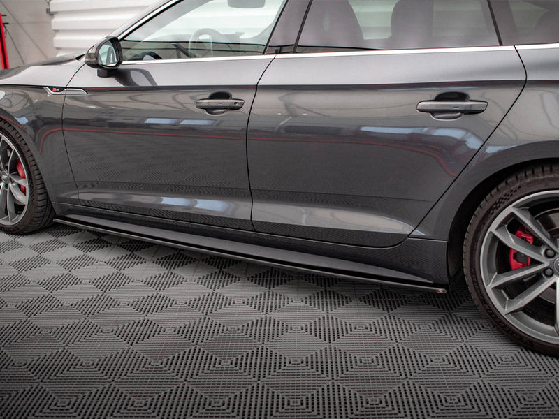 Maxton Design - SIDE SKIRTS SPLITTERS AUDI A5 F5 S-LINE SPORTBACK (2016 - UP)