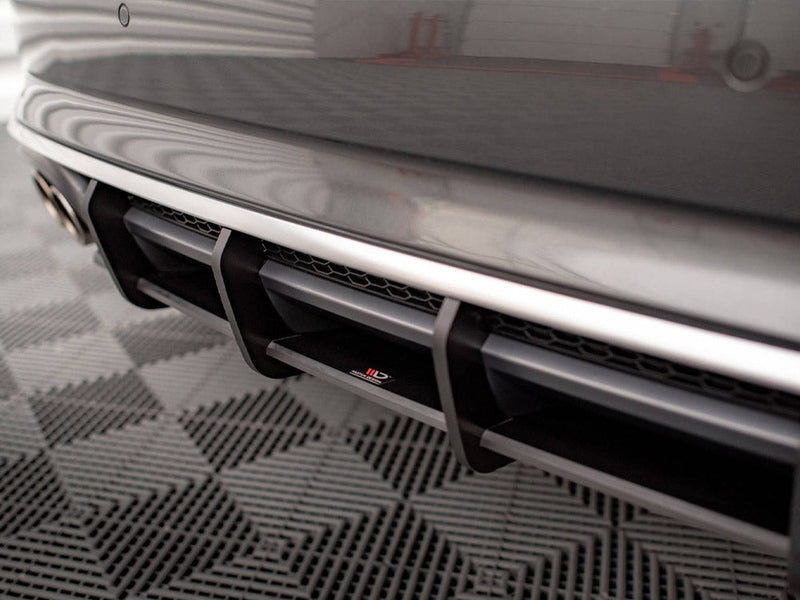 Maxton Design - STREET PRO REAR DIFFUSER AUDI S5 COUPE / SPORTBACK F5