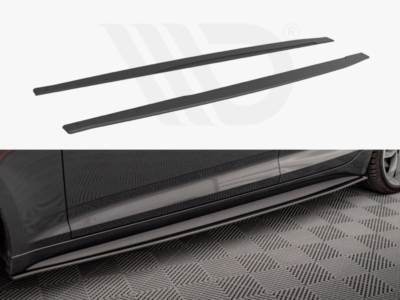 Maxton Design - STREET PRO SIDE SKIRTS DIFFUSERS AUDI A5 S-LINE / S5 SPORTBACK F5
