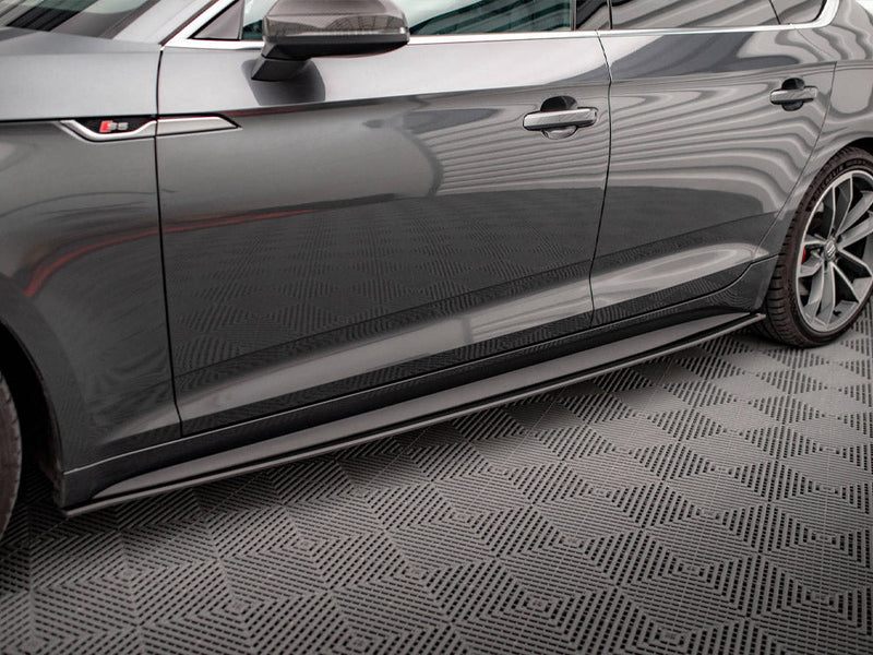 Maxton Design - STREET PRO SIDE SKIRTS DIFFUSERS AUDI A5 S-LINE / S5 SPORTBACK F5