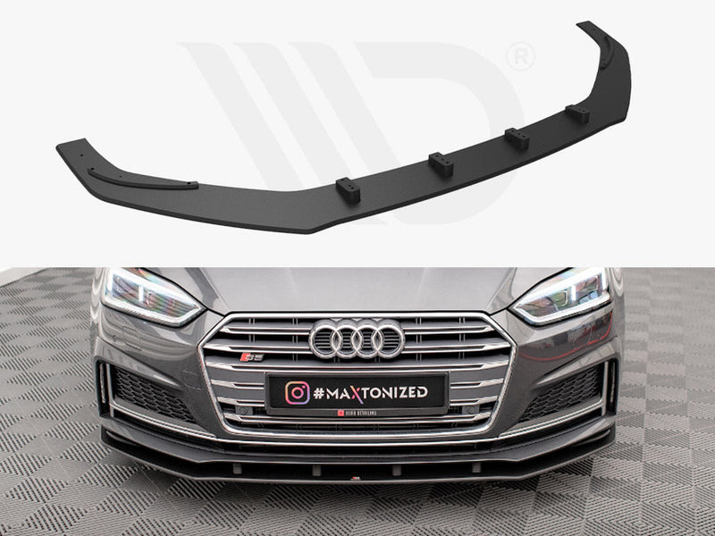 Maxton Design - STREET PRO FRONT SPLITTER AUDI A5 S-LINE / S5 COUPE / SPORTBACK F5