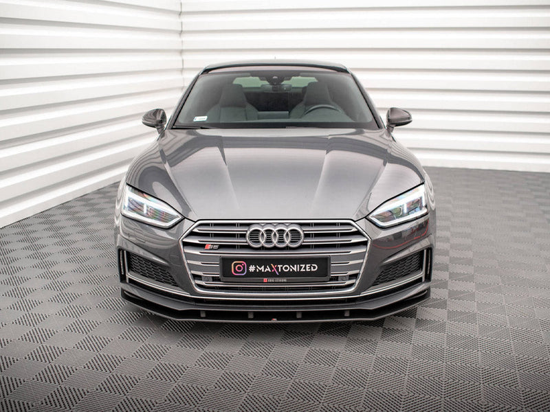Maxton Design - STREET PRO FRONT SPLITTER AUDI A5 S-LINE / S5 COUPE / SPORTBACK F5