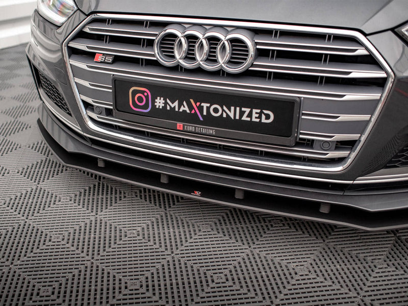 Maxton Design - STREET PRO FRONT SPLITTER AUDI A5 S-LINE / S5 COUPE / SPORTBACK F5