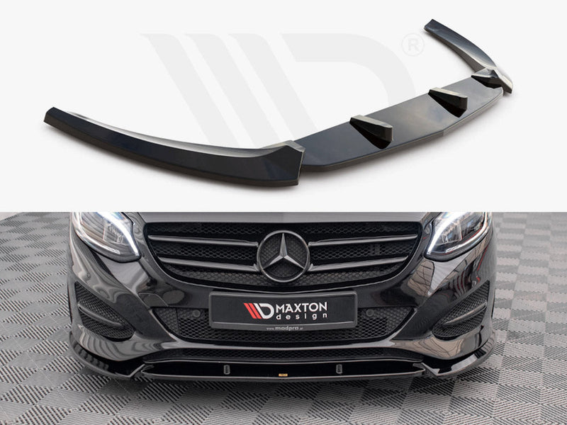 Maxton Design - FRONT SPLITTER MERCEDES B W246 FACELIFT