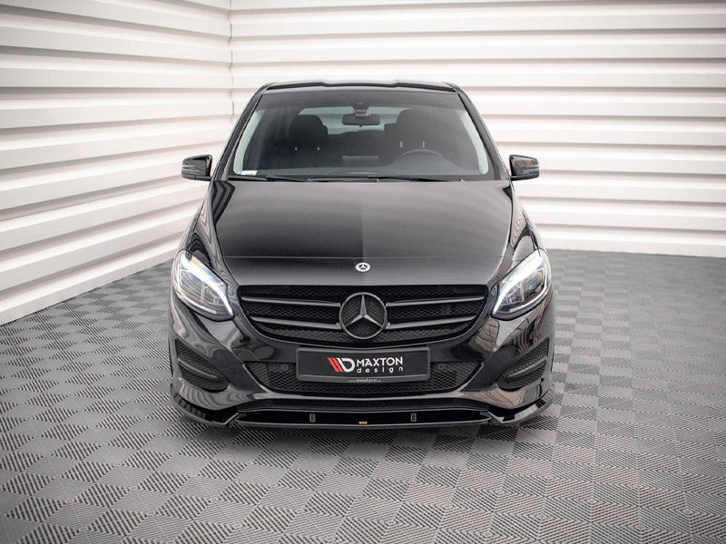 Maxton Design - FRONT SPLITTER MERCEDES B W246 FACELIFT