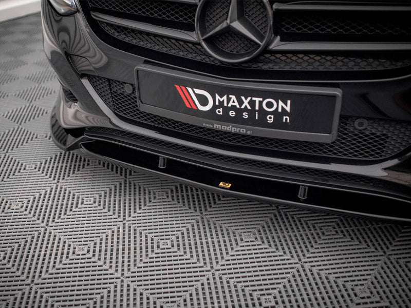 Maxton Design - FRONT SPLITTER MERCEDES B W246 FACELIFT