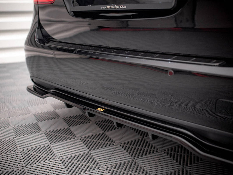 Maxton Design - REAR SPLITTER (VERTICAL BARS) MERCEDES B W246 FACELIFT