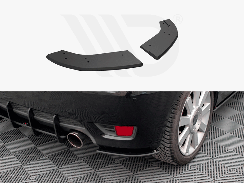 Maxton Design - STREET PRO REAR SIDE SPLITTERS FORD FIESTA ST MK6