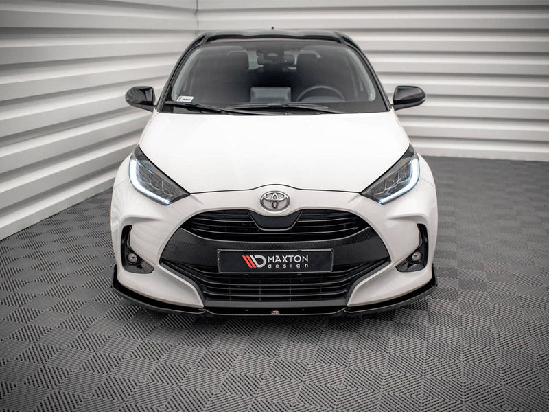 Maxton Design - FRONT SPLITTER V.1 + FLAPS TOYOTA YARIS MK4