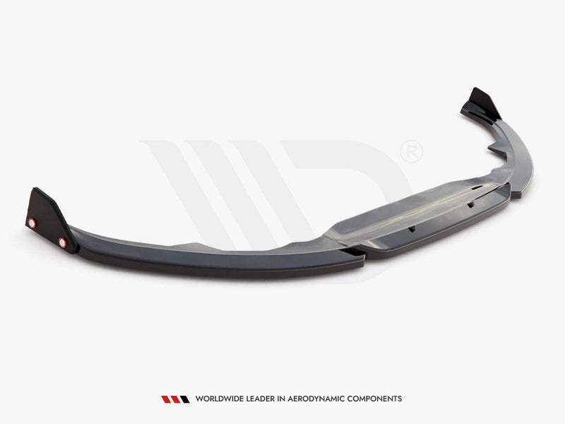 Maxton Design - FRONT SPLITTER V.1 + FLAPS TOYOTA YARIS MK4