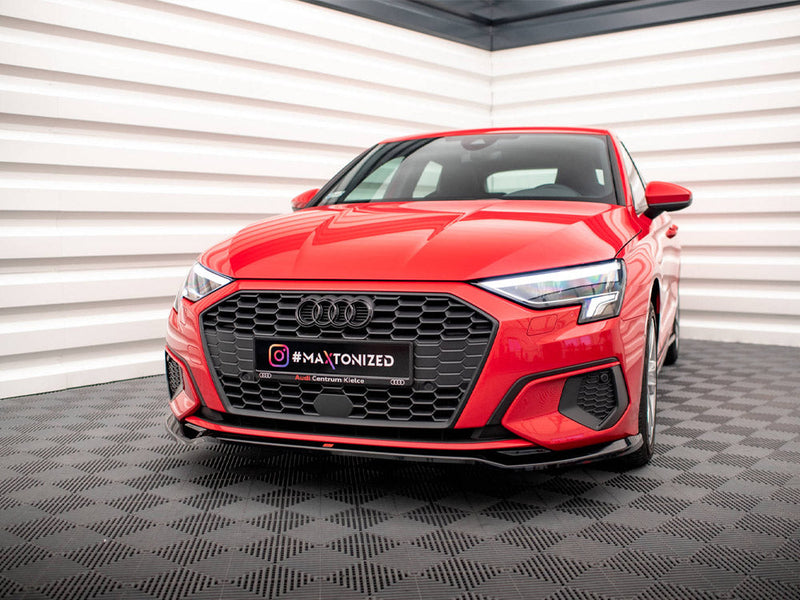 Maxton Design - FRONT SPLITTER V.2 AUDI A3 8Y