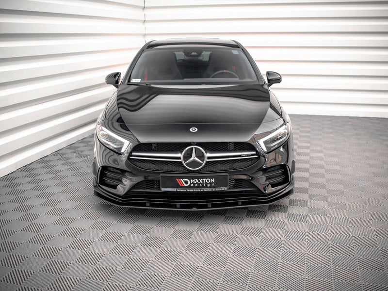 Maxton Design - STREET PRO FRONT SPLITTER MERCEDES A35 AMG / AMG-LINE W177
