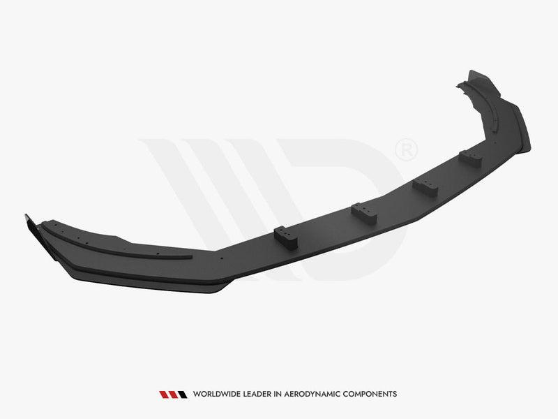 Maxton Design - STREET PRO FRONT SPLITTER + FLAPS MERCEDES A35 AMG / AMG-LINE W177