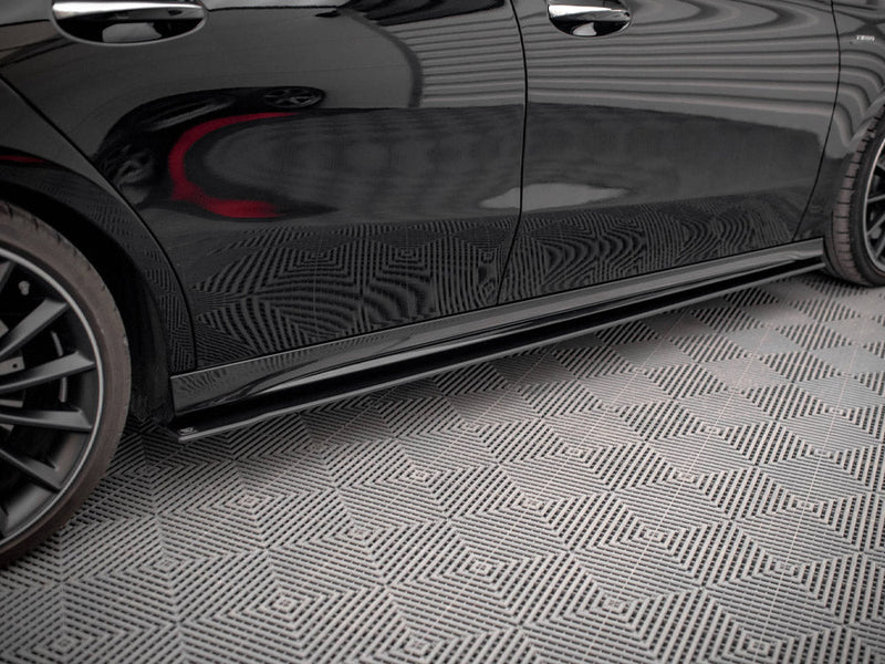 Maxton Design - STREET PRO SIDE SKIRTS DIFFUSERS MERCEDES A35 AMG / AMG-LINE W177