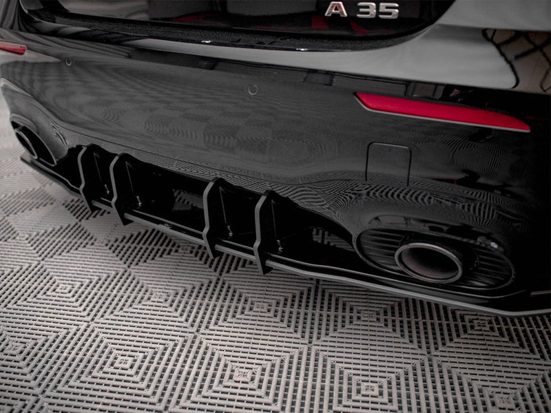 Maxton Design - STREET PRO REAR DIFFUSER MERCEDES A35 AMG HATCHBACK W177
