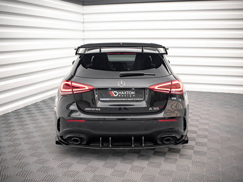 Maxton Design - STREET PRO REAR VALANCE + FLAPS MERCEDES A35 AMG HATCHBACK W177