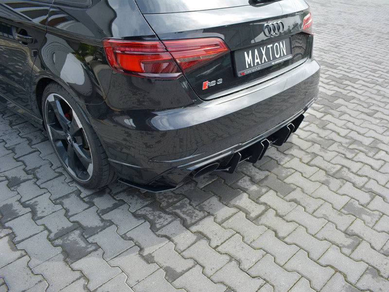 Maxton Design - REAR DIFFUSER V.2 AUDI RS3 8V FL SPORTBACK