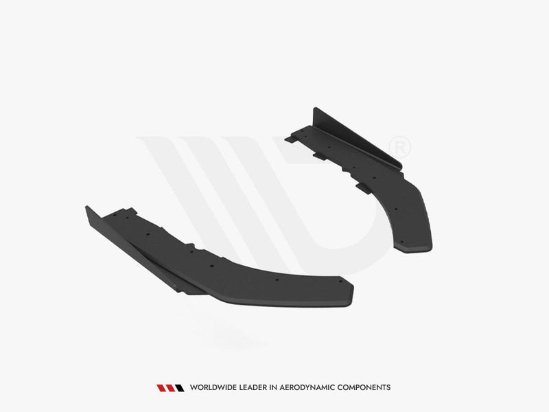 Maxton Design - STREET PRO REAR SIDE SPLITTERS + FLAPS BMW 4 M-PACK G22