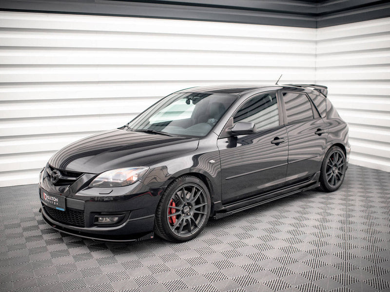 Maxton Design - SIDE FLAPS MAZDA 3 MPS MK1