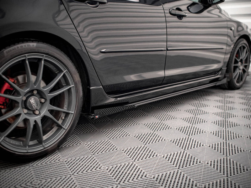 Maxton Design - SIDE FLAPS MAZDA 3 MPS MK1