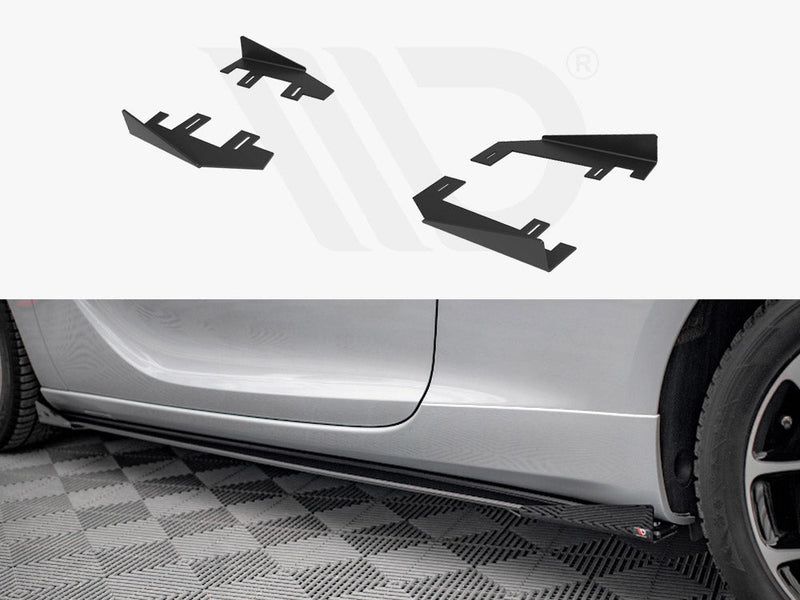 Maxton Design - SIDE FLAPS OPEL ASTRA GTC OPC-LINE J