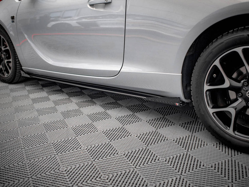Maxton Design - SIDE FLAPS OPEL ASTRA GTC OPC-LINE J