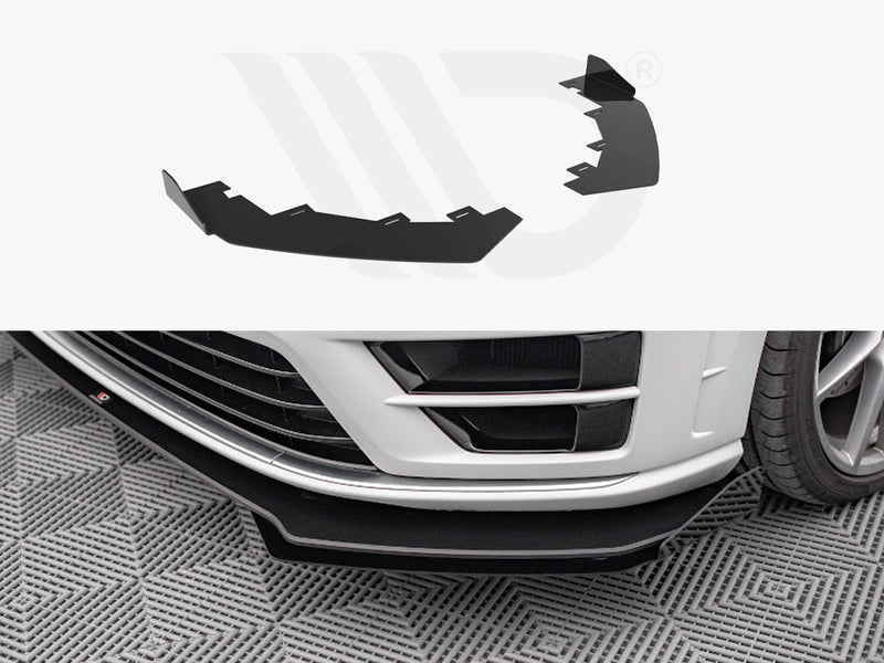 Maxton Design - FRONT FLAPS VW GOLF R MK7