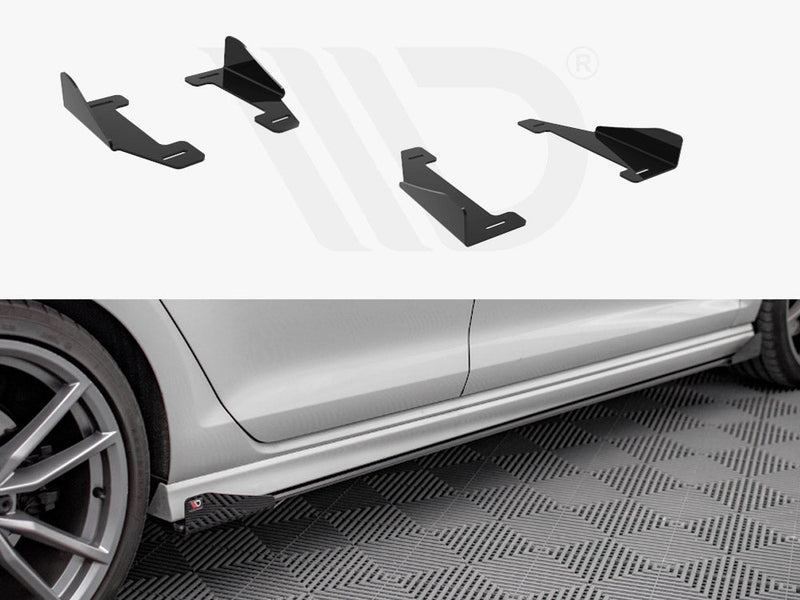 Maxton Design - SIDE FLAPS VW GOLF R MK7