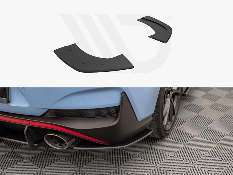 Maxton Design - STREET PRO REAR SIDE SPLITTERS HYUNDAI I30 N FASTBACK MK3