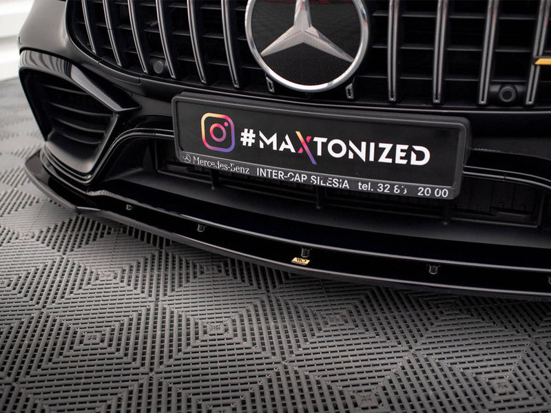 Maxton Design - FRONT SPLITTER V.2 MERCEDES AMG GT 63S 4-DOOR COUPE (2018 -)