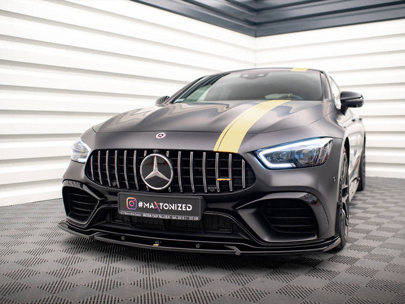 Maxton Design - FRONT SPLITTER V.3 MERCEDES AMG GT 63S 4-DOOR COUPE AERO