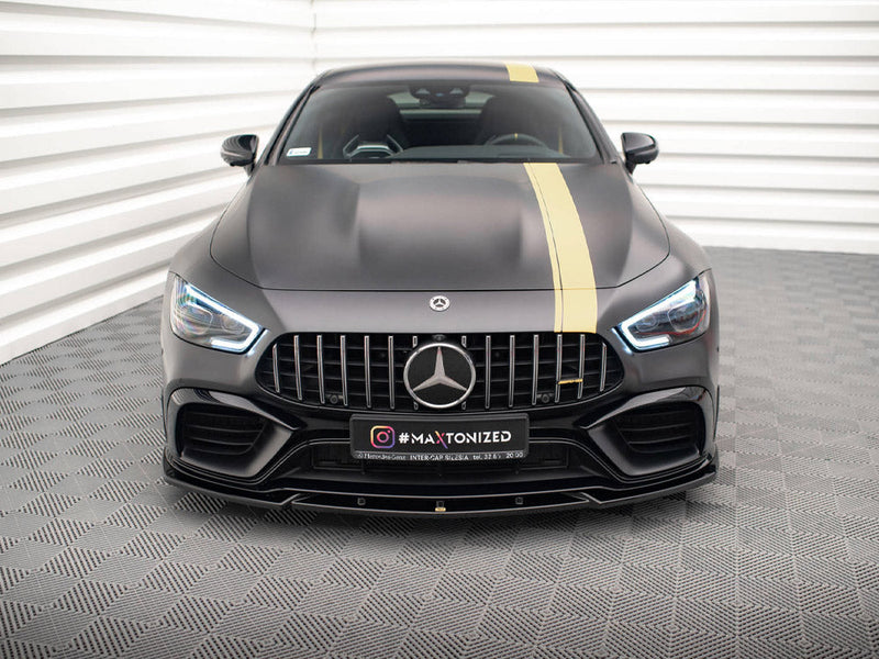 Maxton Design - FRONT SPLITTER V.3 MERCEDES AMG GT 63S 4-DOOR COUPE AERO