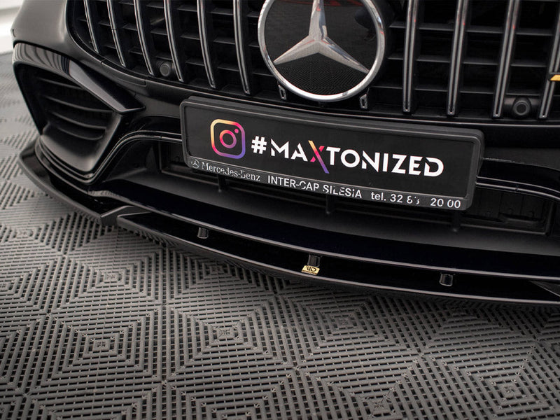 Maxton Design - FRONT SPLITTER V.3 MERCEDES AMG GT 63S 4-DOOR COUPE AERO