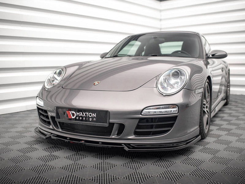 Maxton Design - FRONT SPLITTER V.2 PORSCHE 911 CARRERA GTS 997 FACELIFT