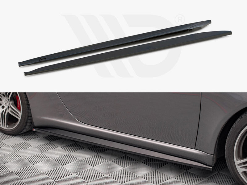 Maxton Design - SIDE SKIRTS DIFFUSERS PORSCHE 911 CARRERA / CARRERA GTS 997 FACELIFT