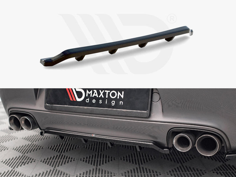 Maxton Design - CENTRAL REAR SPLITTER (VERTICAL BARS) PORSCHE 911 CARRERA / CARRERA GTS 997 FACELIFT
