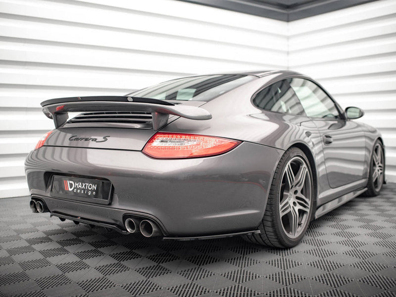 Maxton Design - CENTRAL REAR SPLITTER (VERTICAL BARS) PORSCHE 911 CARRERA / CARRERA GTS 997 FACELIFT