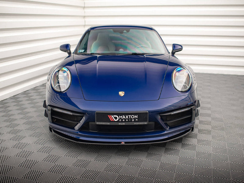 Maxton Design - FRONT BUMPER WINGS (CANARDS) PORSCHE 911 CARRERA AERO 992