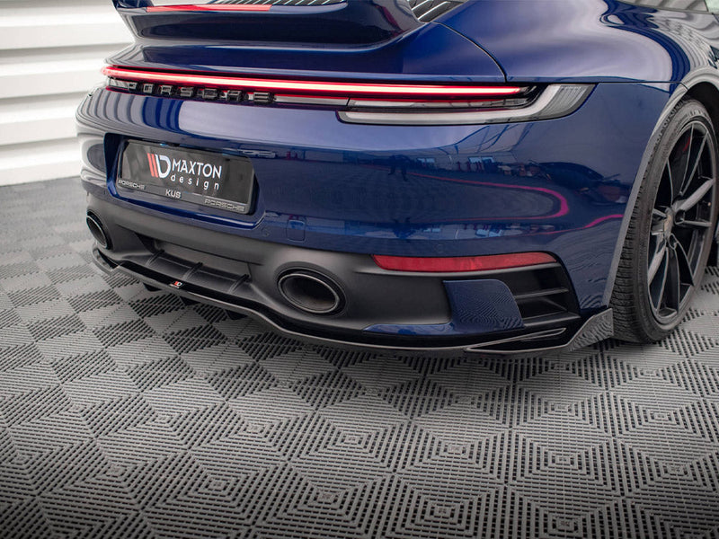 Maxton Design - Rear Splitter (Vertical Bars) V.2 Porsche 911 Carrera Aero / Carrera GTS 992