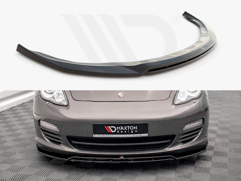 Maxton Design - FRONT SPLITTER V.1 PORSCHE PANAMERA / PANAMERA DIESEL 970