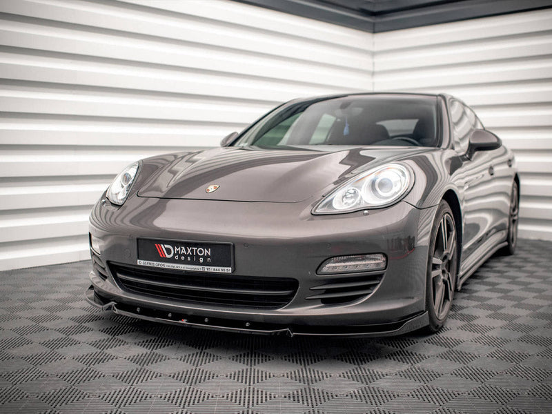 Maxton Design - FRONT SPLITTER V.2 PORSCHE PANAMERA / PANAMERA DIESEL 970