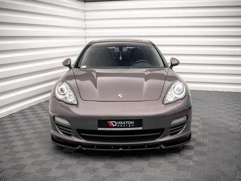 Maxton Design - FRONT SPLITTER V.2 PORSCHE PANAMERA / PANAMERA DIESEL 970