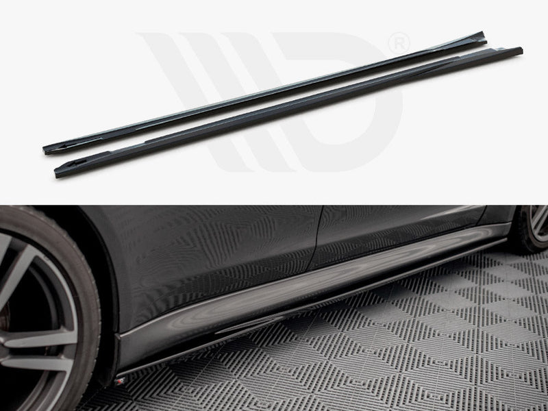 Maxton Design - SIDE SKIRTS DIFFUSERS V.2 PORSCHE PANAMERA / PANAMERA DIESEL / PANAMERA TURBO 970